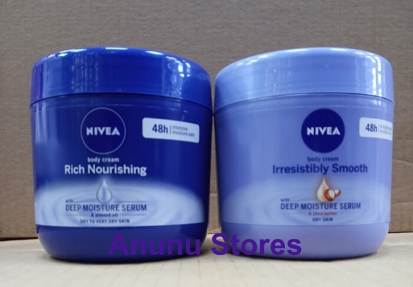 Nivea Body Cream With Deep Moisture Serum